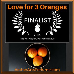 Aether Arts Perfume Love for 3 Oranges