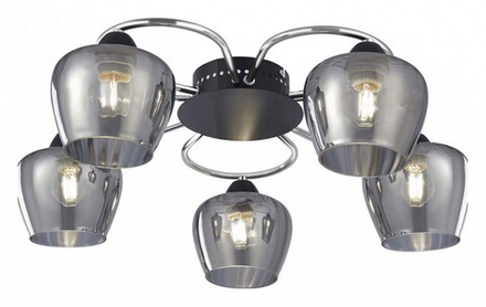Потолочная люстра Arte Milano AMALFI-321508 321508/5 CR+BK
