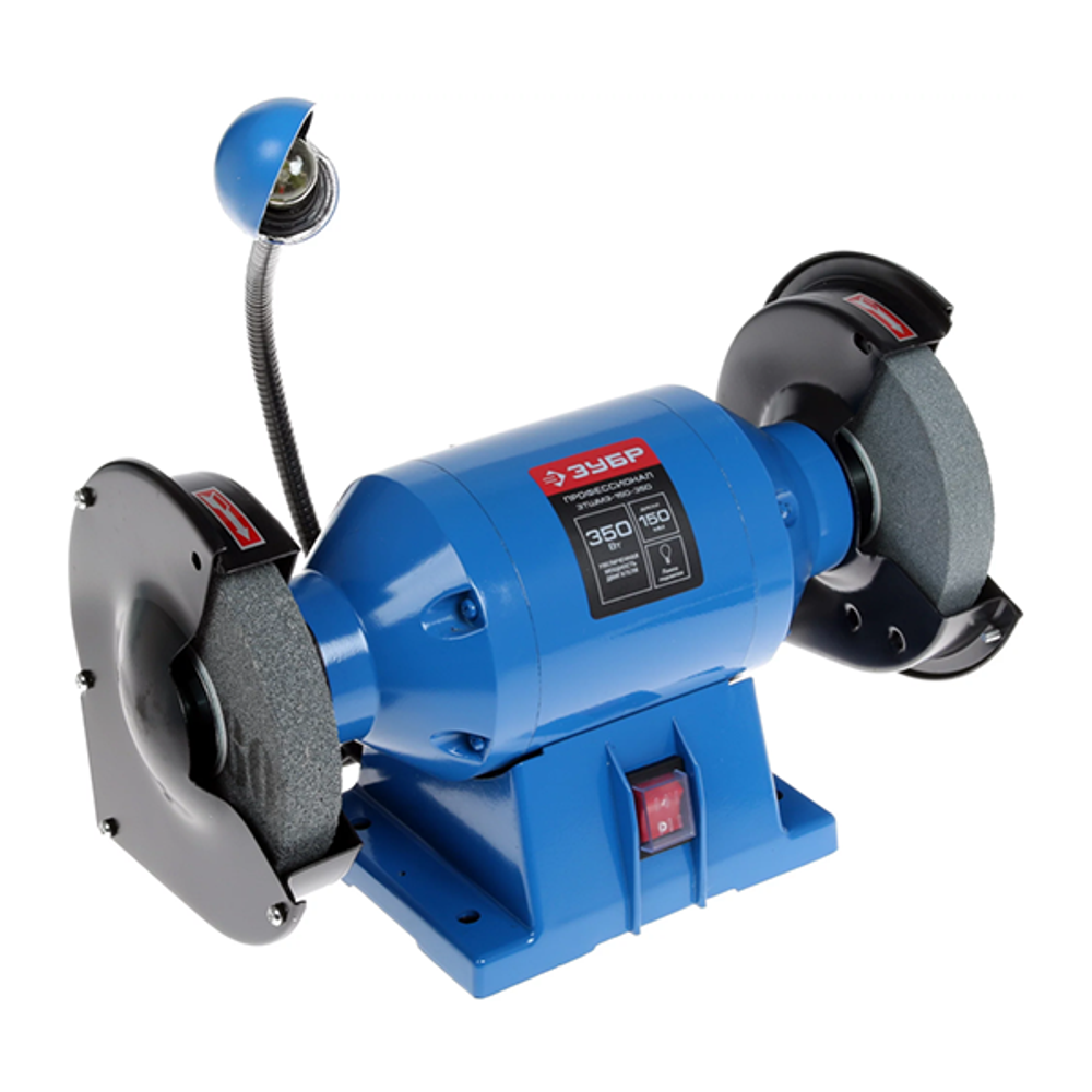 Станок точильный ЗУБР ЗТШМЭ-150-350 D150х25хd32мм