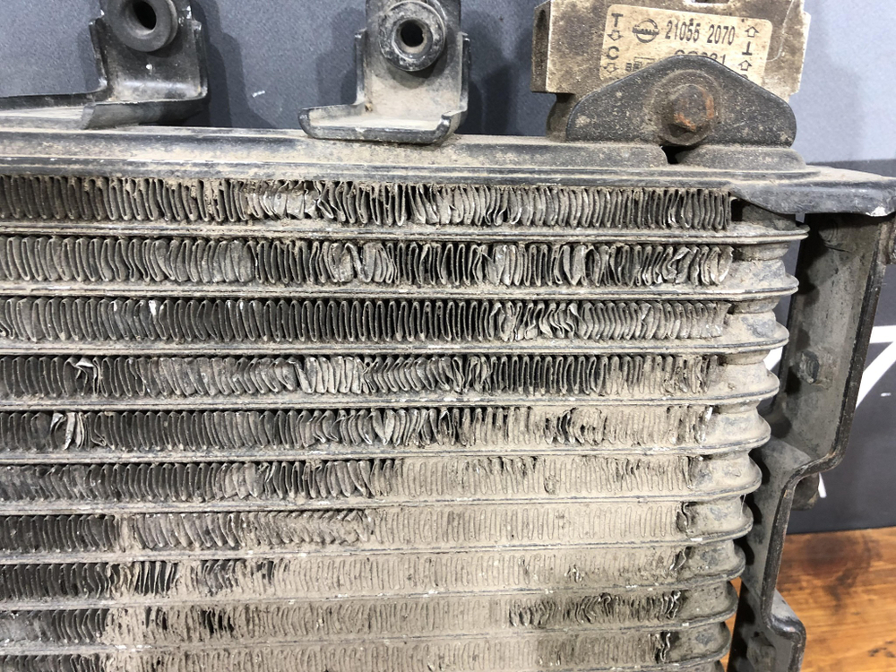 Радиатор АКПП Nissan Pathfinder 4 (R52)  Б/У Оригинал 216063KA2B