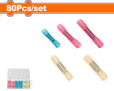 80 Pcs Shrink tubing set
