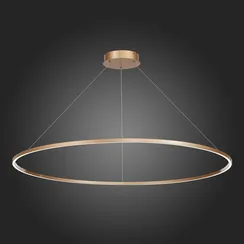 ST605.243.57 Светильник подвесной ST-Luce Золотистый/Белый LED 1*57W 4000K Подвесные светильники