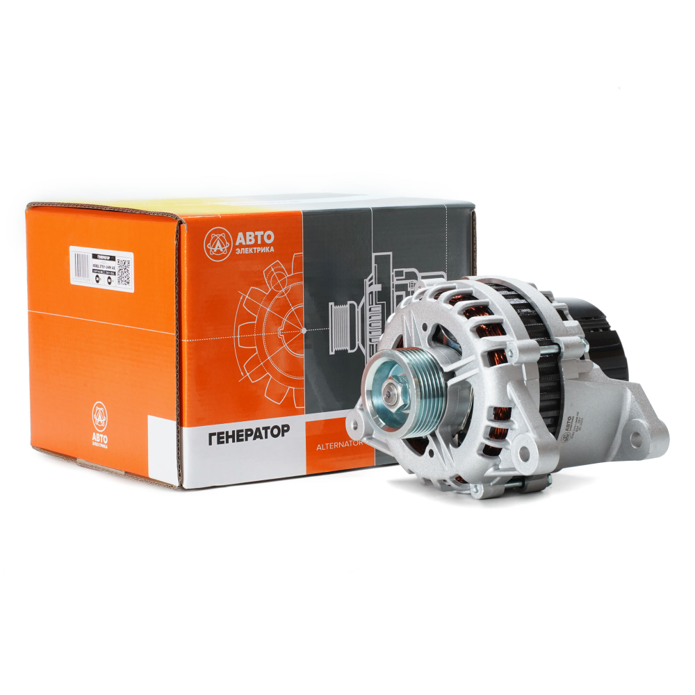 Генератор, КамАЗ, дв. КамАЗ, 28 В, 80 А, поликлиновый (ан. 6582.3701-04)