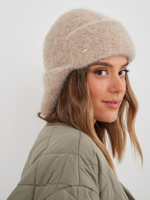Шапка-ушанка MARITA из пряжи альпака