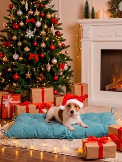 Подушка на скамью, подоконник, обувницу 100х45 см