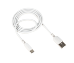 Кабель USB "WALKER" C308, 2.4А, Type-C, поддержка QC, белый