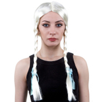 Парик карн Косы белые 60см