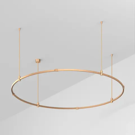 Основание ART-APRIORI-ROUND-ROD-400-R1500 (GD) (Arlight, IP20 Металл, 3 года) 048484