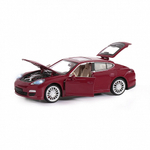 Модель 1:24 Porsche Panamera S, красный, откр. двери, капот и багажник