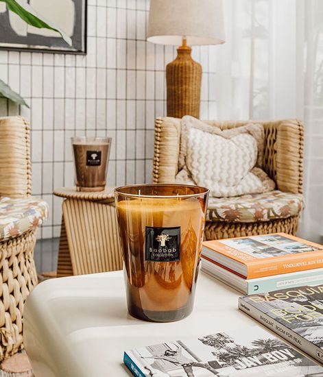 Cuir de Russie, свеча Les Prestigieuses MAX 10, Baobab Collection