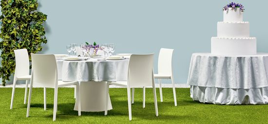 Стул пластиковый Volt HB оранжевый