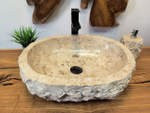 Раковина из мрамора Erozy Cream EM-65672 52х42х15 из натурального камня