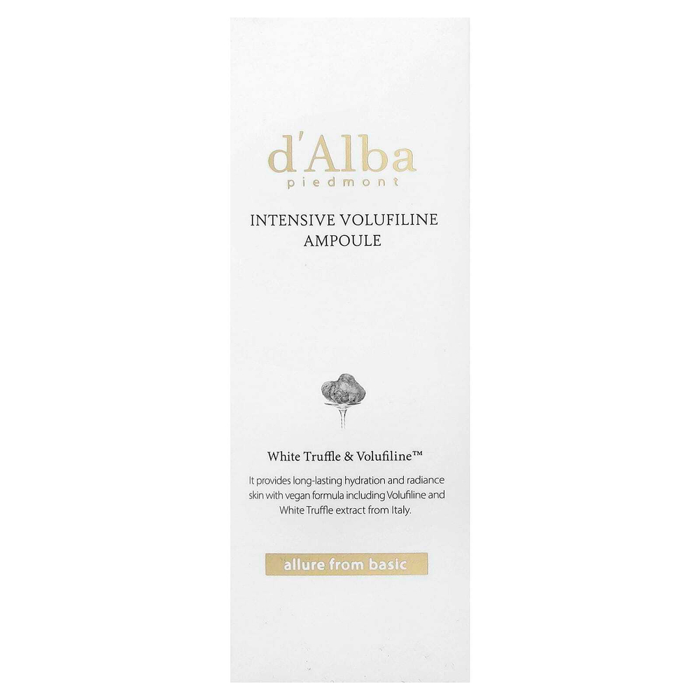 d'Alba, Intensive Volufiline Ampoule, интенсивная сыворотка, 30 мл (1,01 жидк. унции)