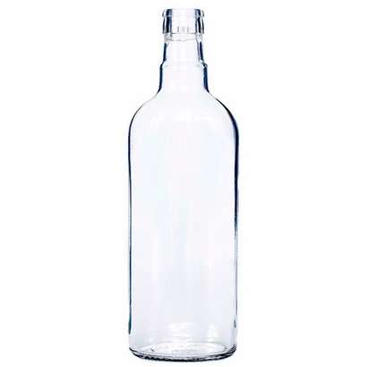 Бутылка 1 литр “Гладкая”