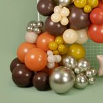 Шар (12''/30 см) Белое Золото, хром, 50 шт.