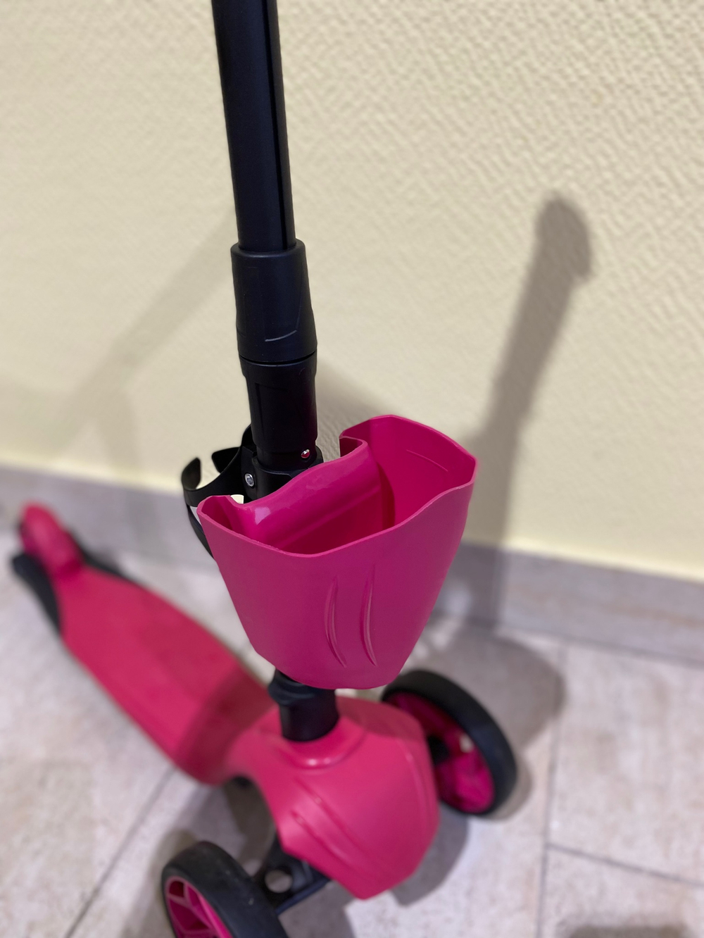 Самокат трехколесный Рубиновый 004-8058 Alfa Mini R