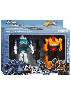 Набор роботов "Война героев" трансформирущихся (HF111-6)