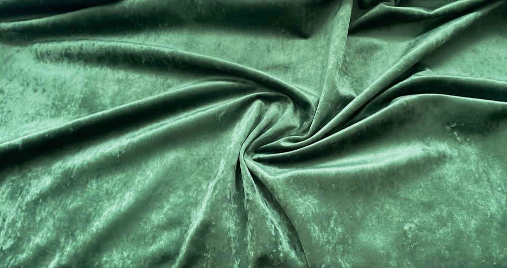 Велюр Элис 57 зеленый