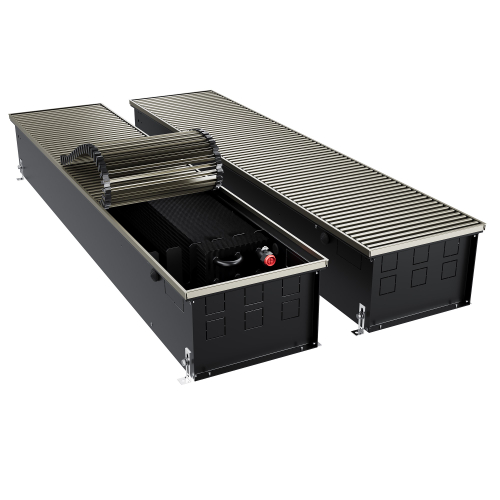 Конвектор внутрипольный Royal Thermo ATRIUM TURBO-190/300/2700-DG-U-LB