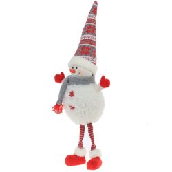 GAEM Игрушка мягконабивная "Снеговик", L29 W16 H75 см, 2в.