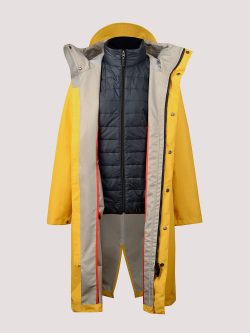 Плащ желтый MontBlanc мужской