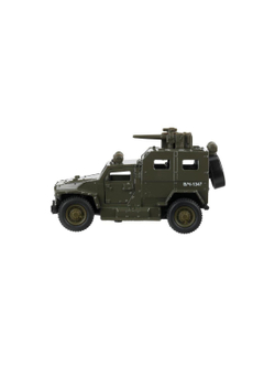 Машинка детская металлическая 12 см военная