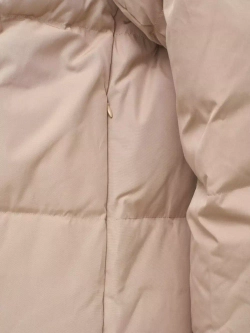 Пуховик длинный, бежевый, SilverFox