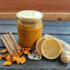 Имбирная смесь для иммунитета с куркумой и корицей / 550 г