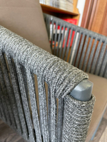 Кресло плетеное с подушками Palermo