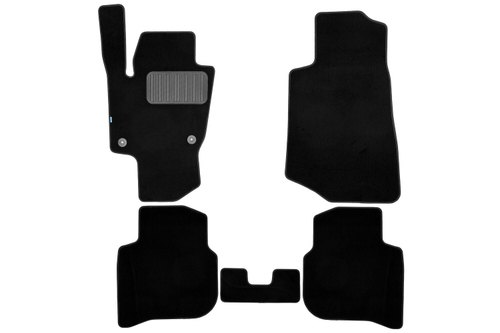 Коврики в салон для JETTA VA3 2023- седан, 5шт. (текстиль) KLEVER0512800122110KH