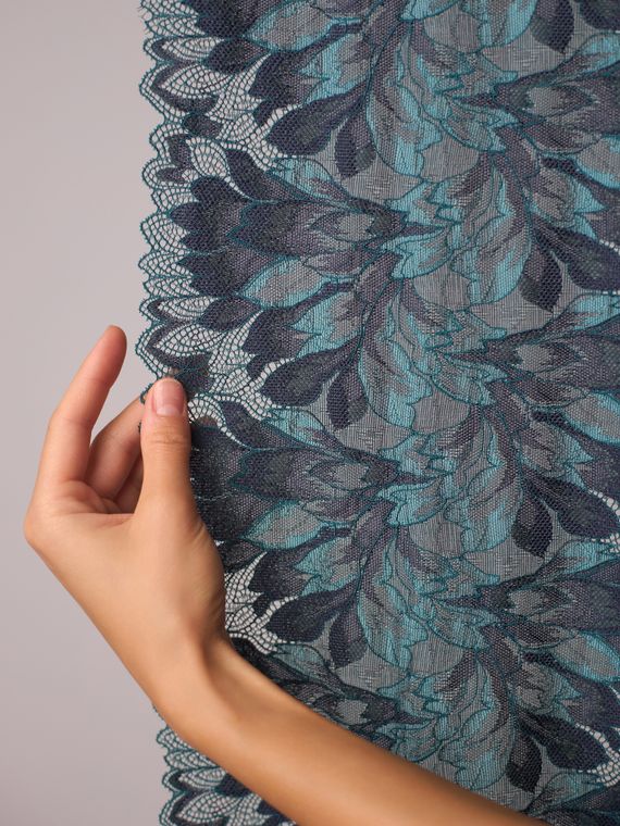 03-77 Кружево эластичное 23 см, сосна 1994