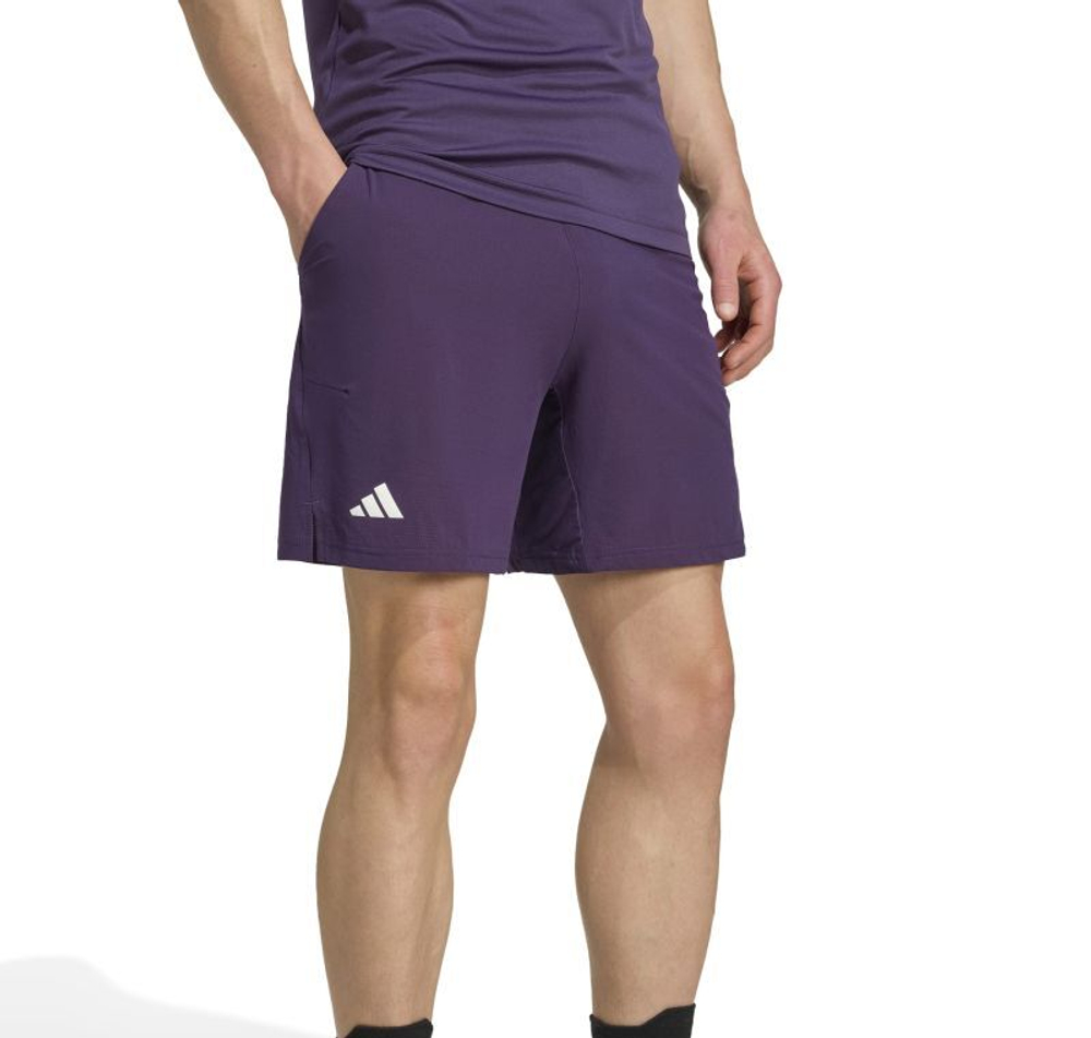 Мужские теннисные шорты Adidas Ergo 9" M - слива Аврора