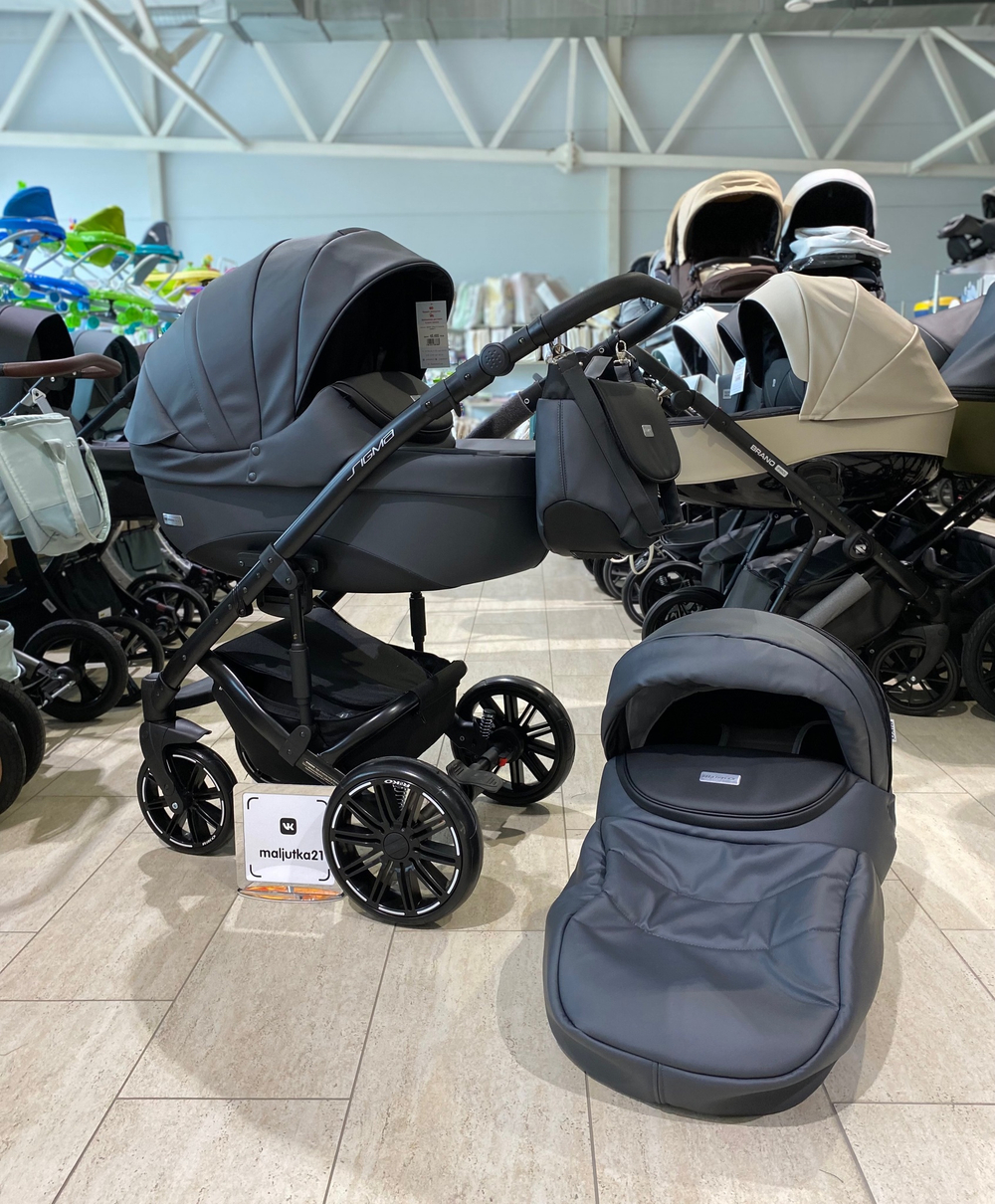 Коляска  SIGMA  (Riko) 01 Antracite (графит)