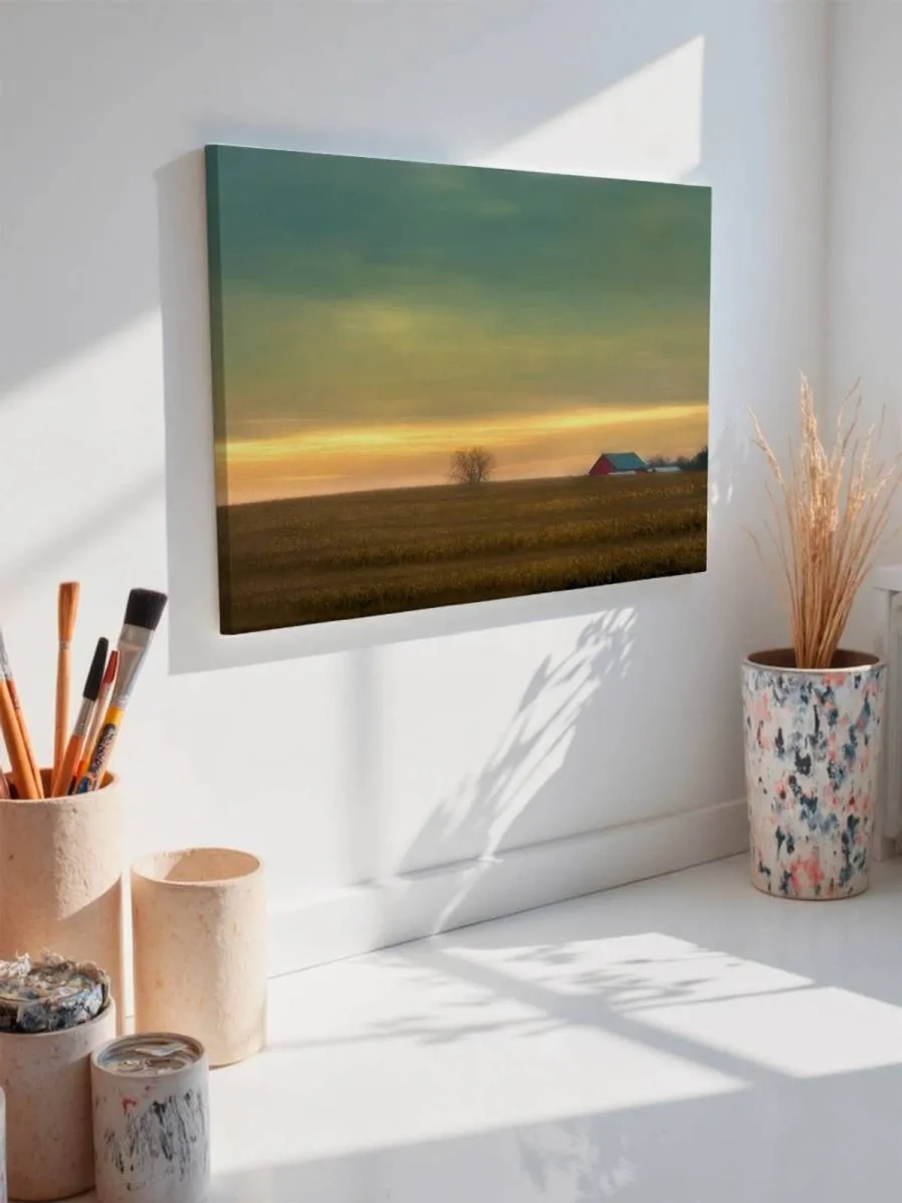 Картина на стену 40 X 50 Деревня