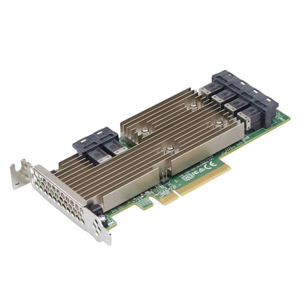 Многопортовый хост-адаптер Broadcom (LSI) SAS 9305-24i SGL (05-25699-00)