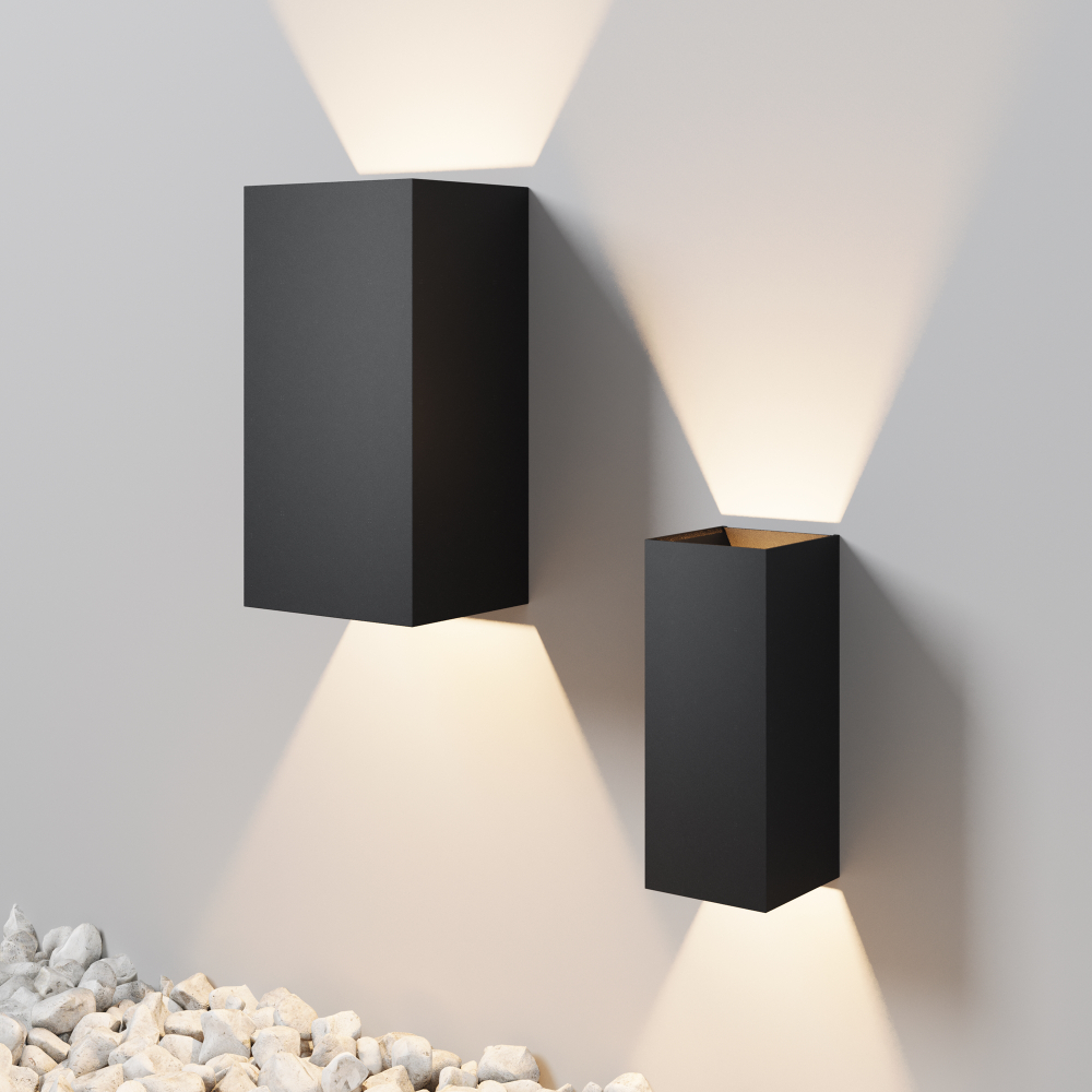 Уличный настенный светильник Outdoor O525WL-L10B3K