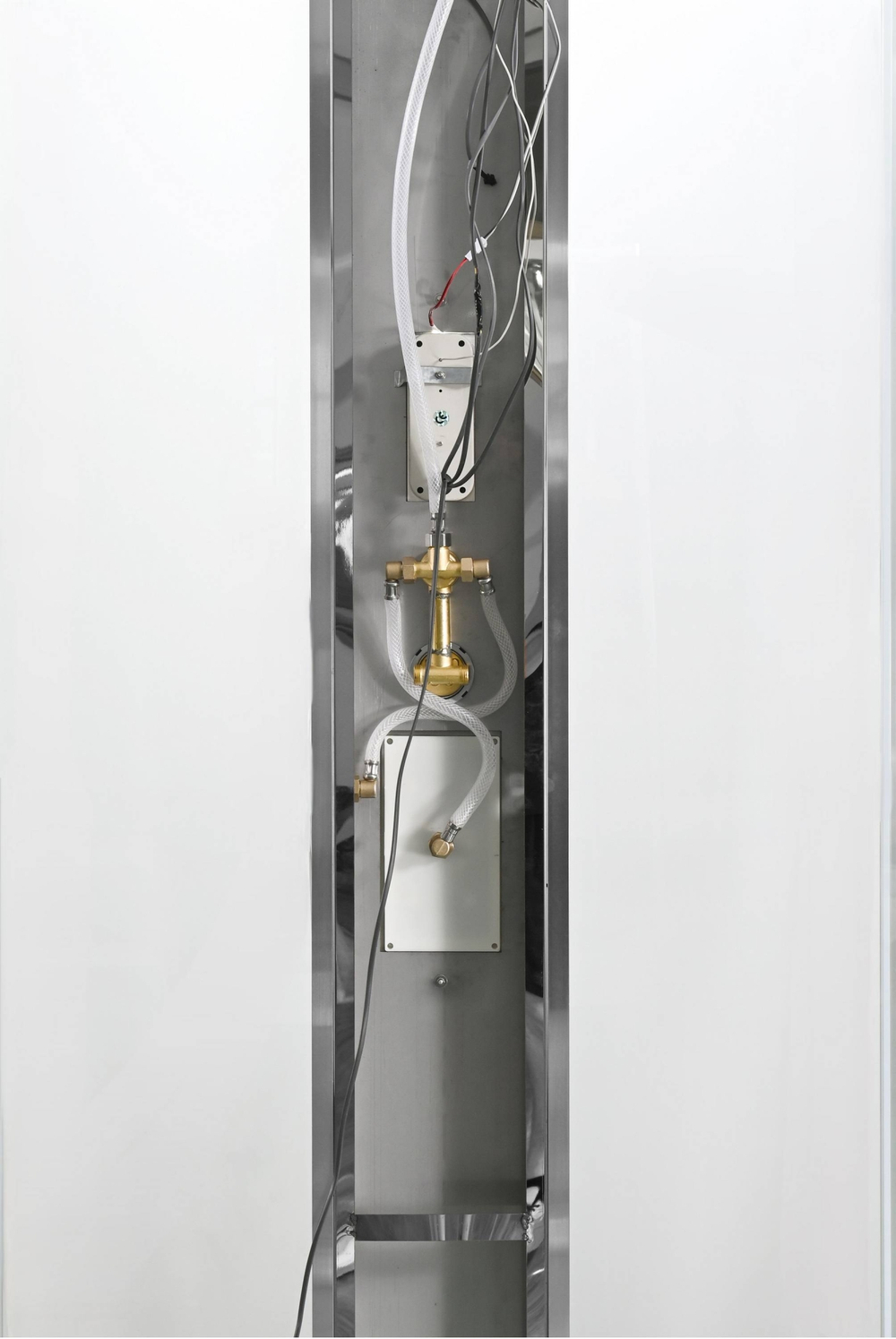 Душевая кабина AvaCan (АваКан) Z1912LEDMT с низким поддоном, с ГМ, с электрикой и LED подсветкой, 120х90х220