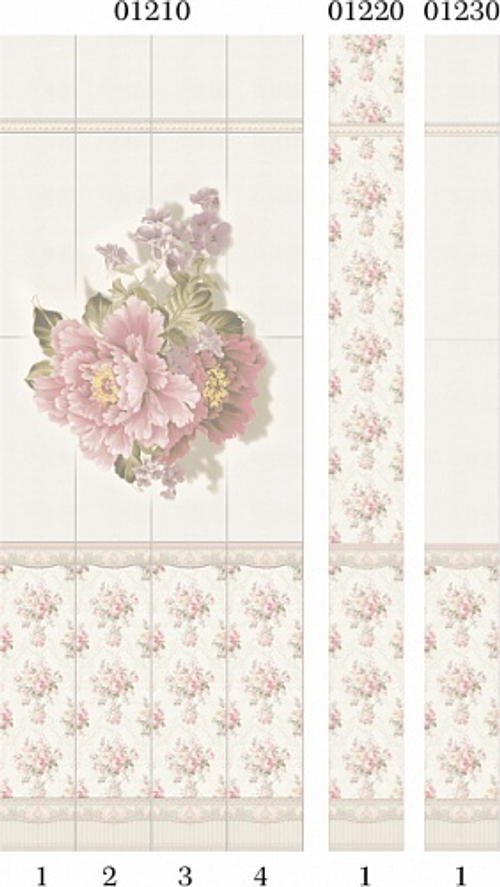 Панель ПВХ фотопечать 3D Panda Прованс 2700х250 мм