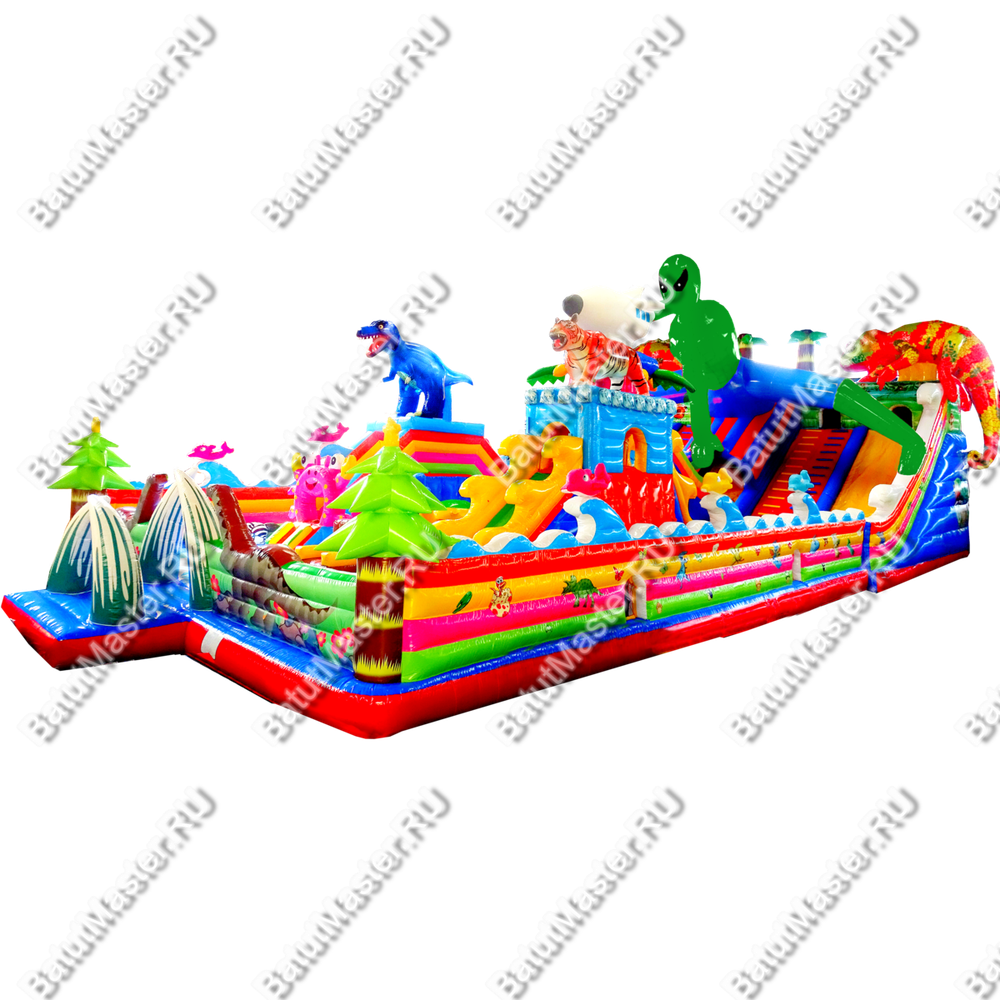 Большой батут "Инопланетянин", 22*10*9 м