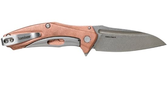 Складной нож KERSHAW Natrix XL 7008CU c клинком из стали D2, рукоять медь