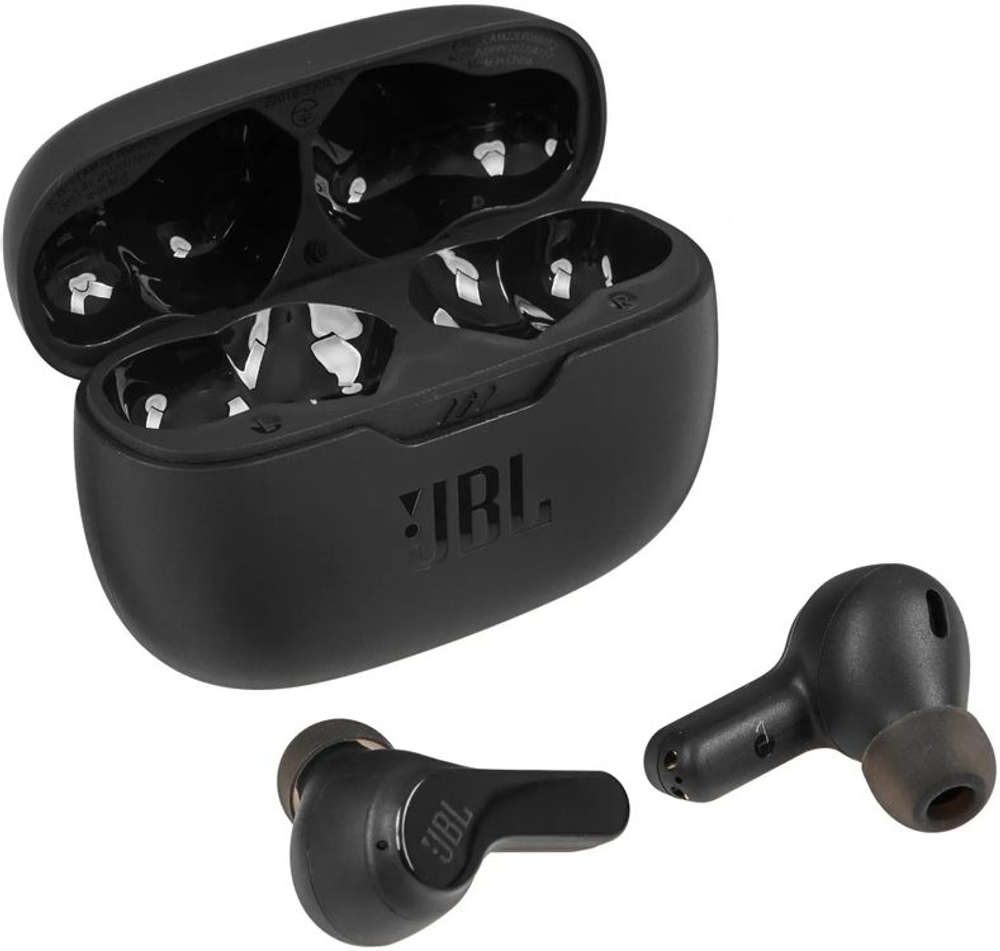 Наушники JBL Wave Beam, Bluetooth, внутриканальные, черный [jblwbeamblk]