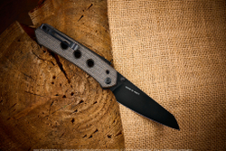 Нож Civivi Vision FG C22036-3 сталь Nitro-V Black рукоять Dark Green Canvas Micarta