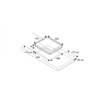 Газовая варочная панель Bertazzoni P604LHERAC