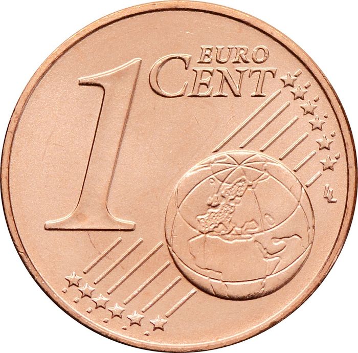 1 евроцент 2013 Австрия (1 euro cent)