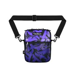 Сумка через плечо ТАЙНА x ЗУКО черный/экокожа/фиолет