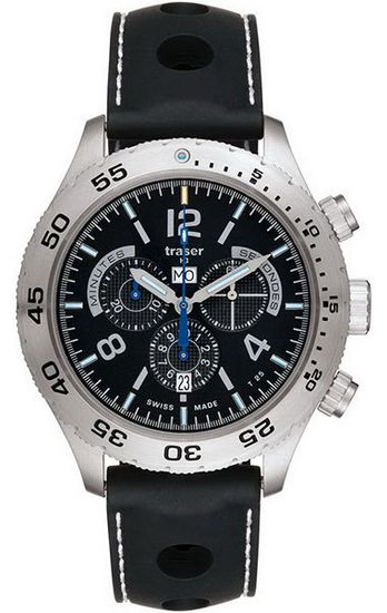 Швейцарские тактические часы Traser P67 ELEGANCE CHRONOGRAPH  105036