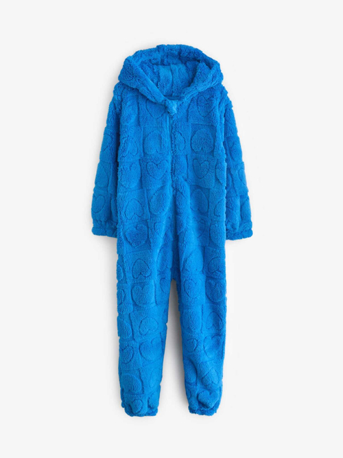 Комбинезон флисовый для девочки Next 974-445, Синий