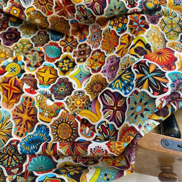 САМОЦВЕТЫ 100% хлопок Handmade Fabrics 8