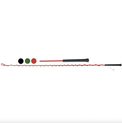 Бич для работы на корде Daslo, 180 см (черный)