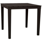 Стол Прованс квадратный 80см 4 ножки шоколадный 800х800х715мм